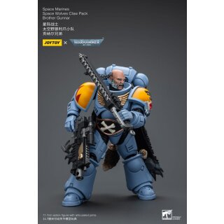Warhammer 40k Actionfigur 1/18 Space Marines Space Wolves Claw Pack Brother Gunnar 12 cm