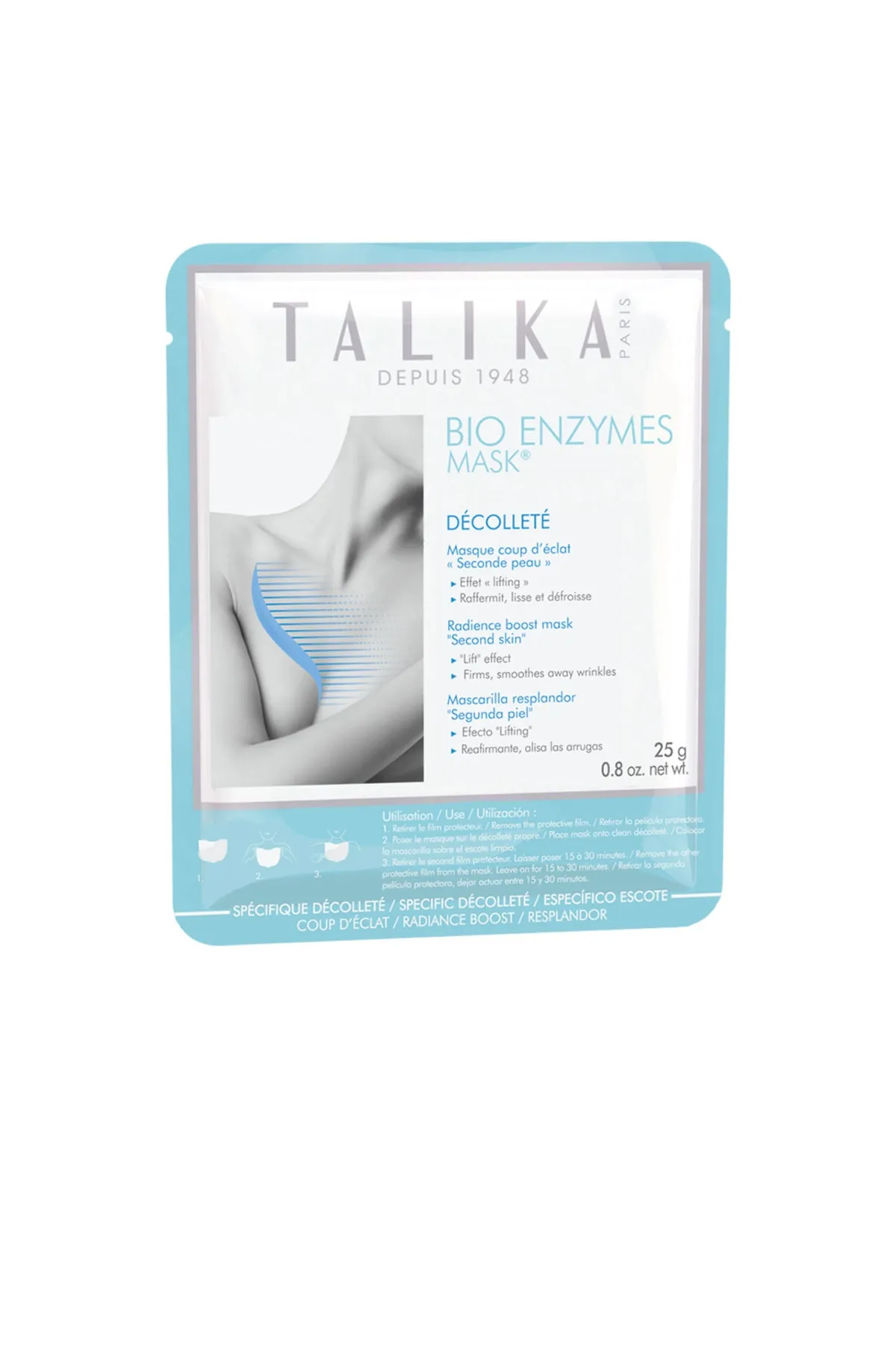 Talika  Bio Enzymes Halsmaske 25 Gr 25 g