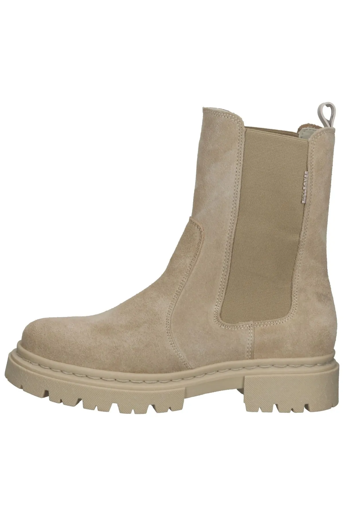 BULLBOXER  Stiefelette - Beige - Blockabsatz