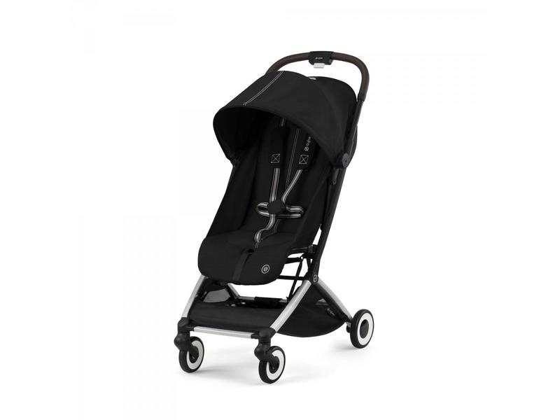Orfeo - Poussette de Voyage Ultra Compacte, Légère et Confortable - Moon Black | CYBEX