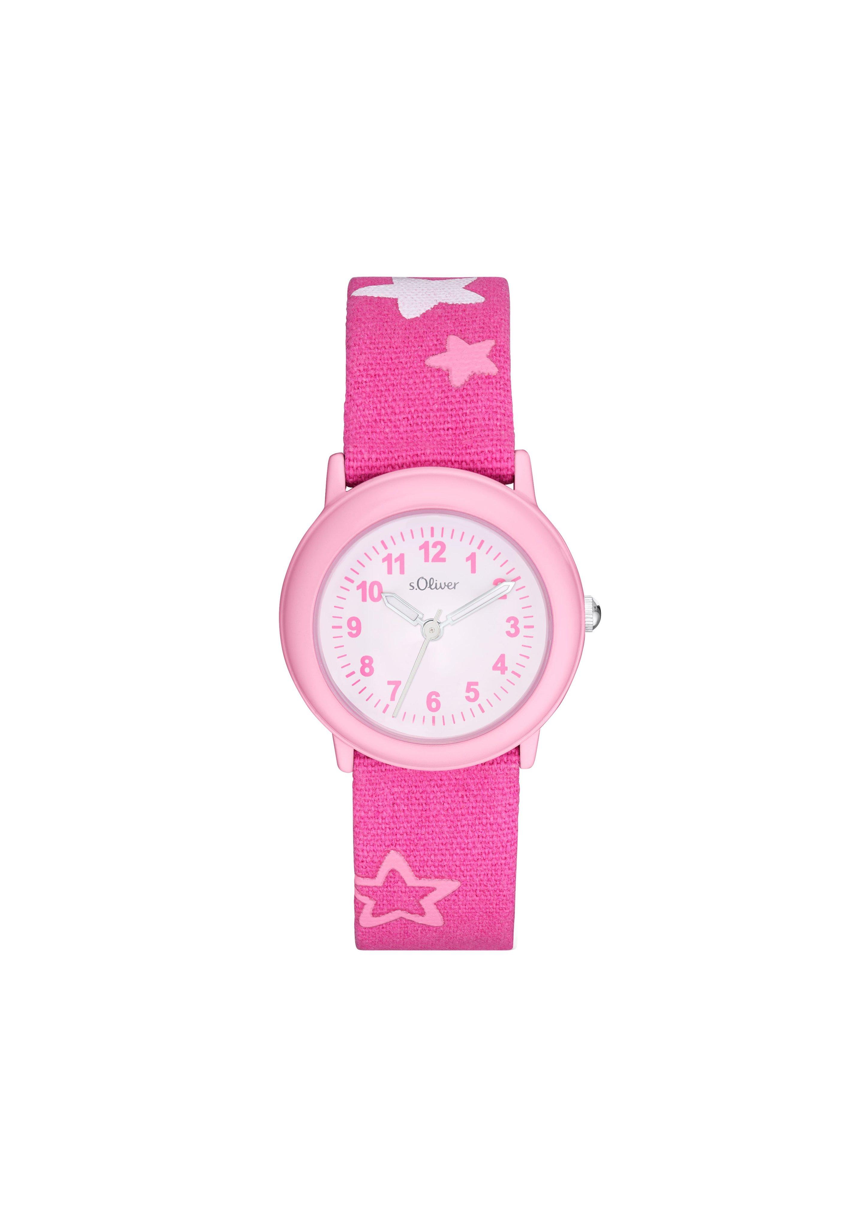 Armbanduhr mit Textilband  6008983-46A0