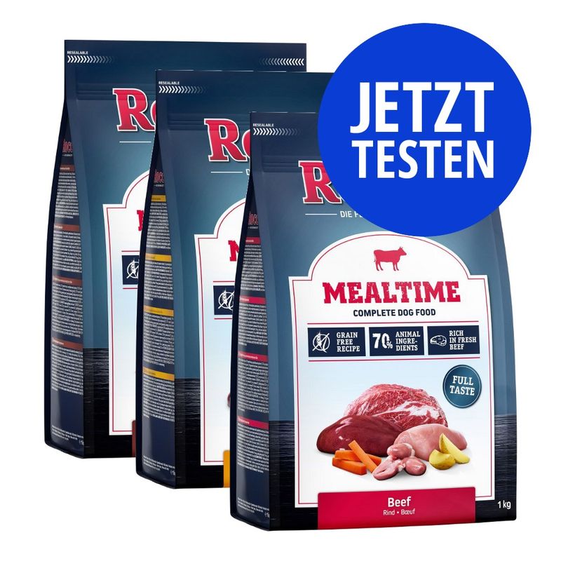 Probierpaket Rocco Mealtime 3 x 1 kg
