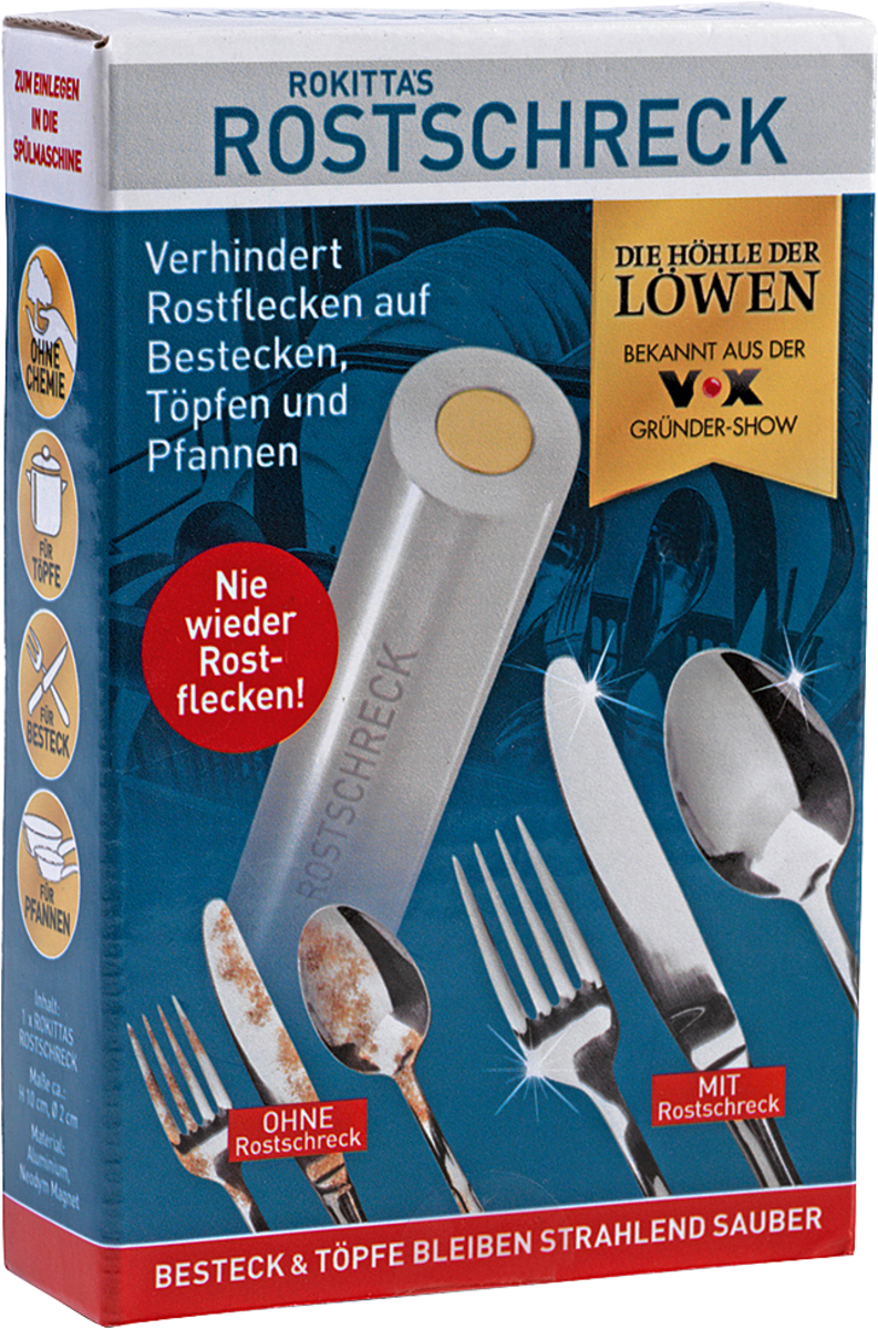 Spülmaschinenreiniger Rokittas Rostschreck Aluminium, 1 St
