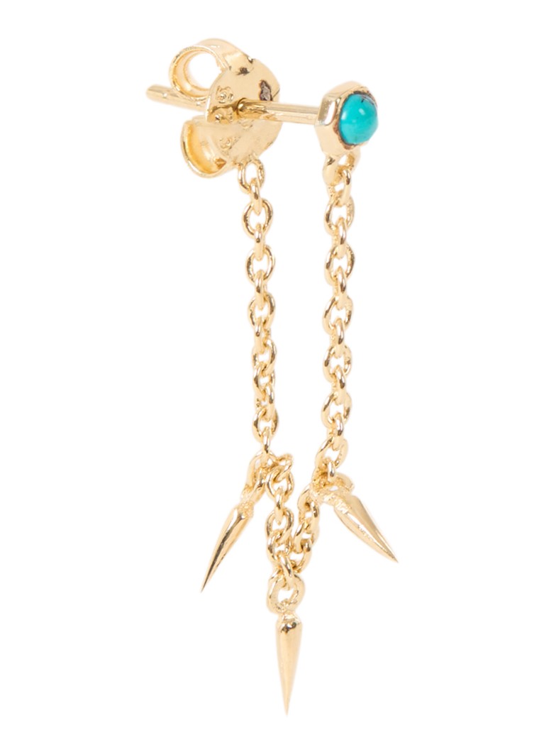 ba&sh Ochea silver stud earring