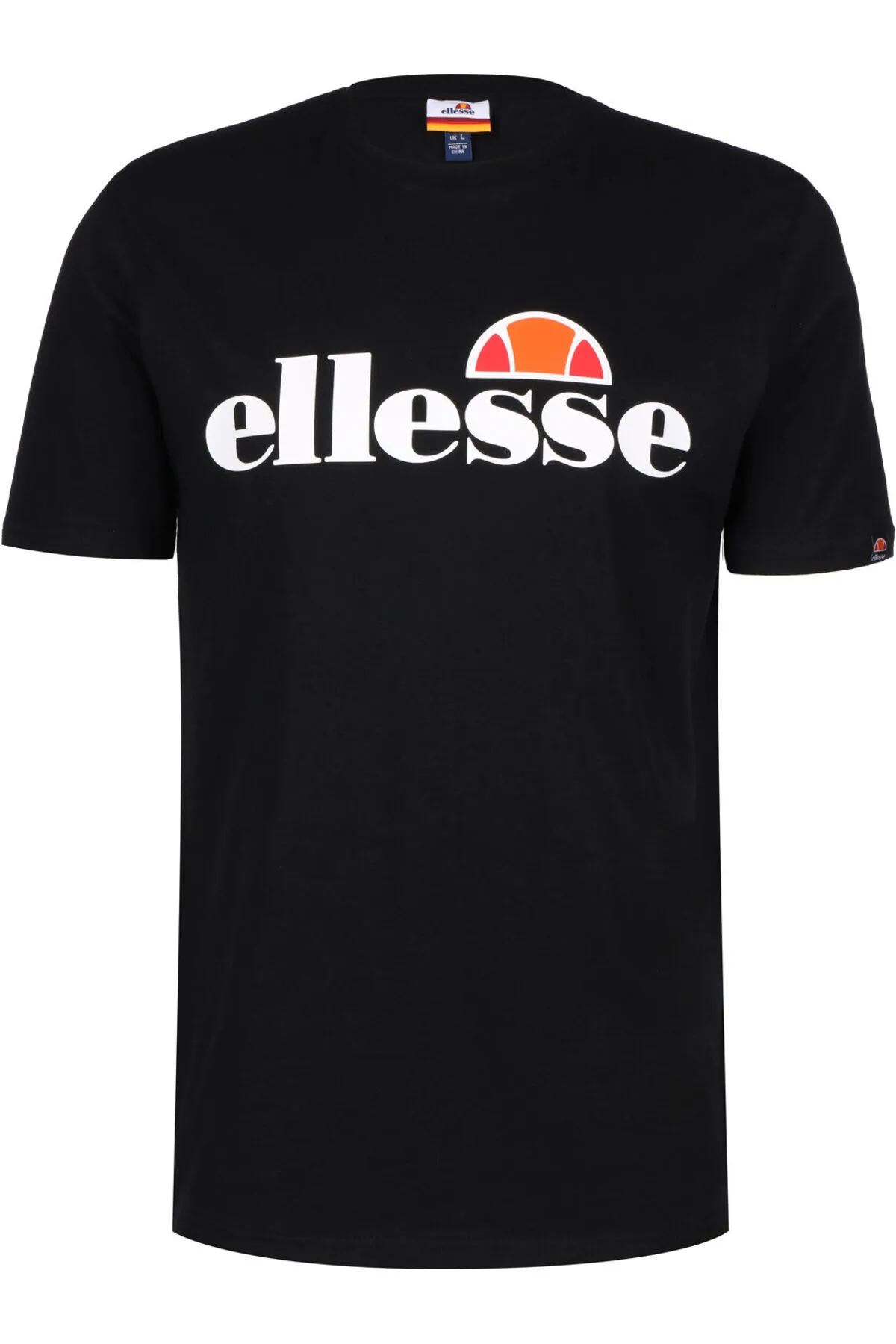 Ellesse  Herren T-Shirt SL PRADO TEE - Kurzarm, Crewneck, Rundhals, Logo-Print