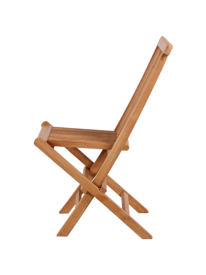 GMD Living 2er Garten Klappstuhl WOODIE in Natur günstig kaufen onesize
