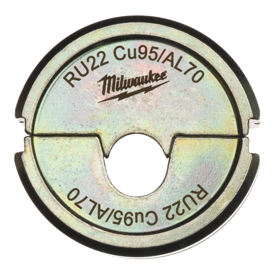 Milwaukee Accessories 4932451784 RU22 Cu95/AL70 Falcă de sertizare 95/70mm² pentru unealtă de sertizare M18 HCCT-201C