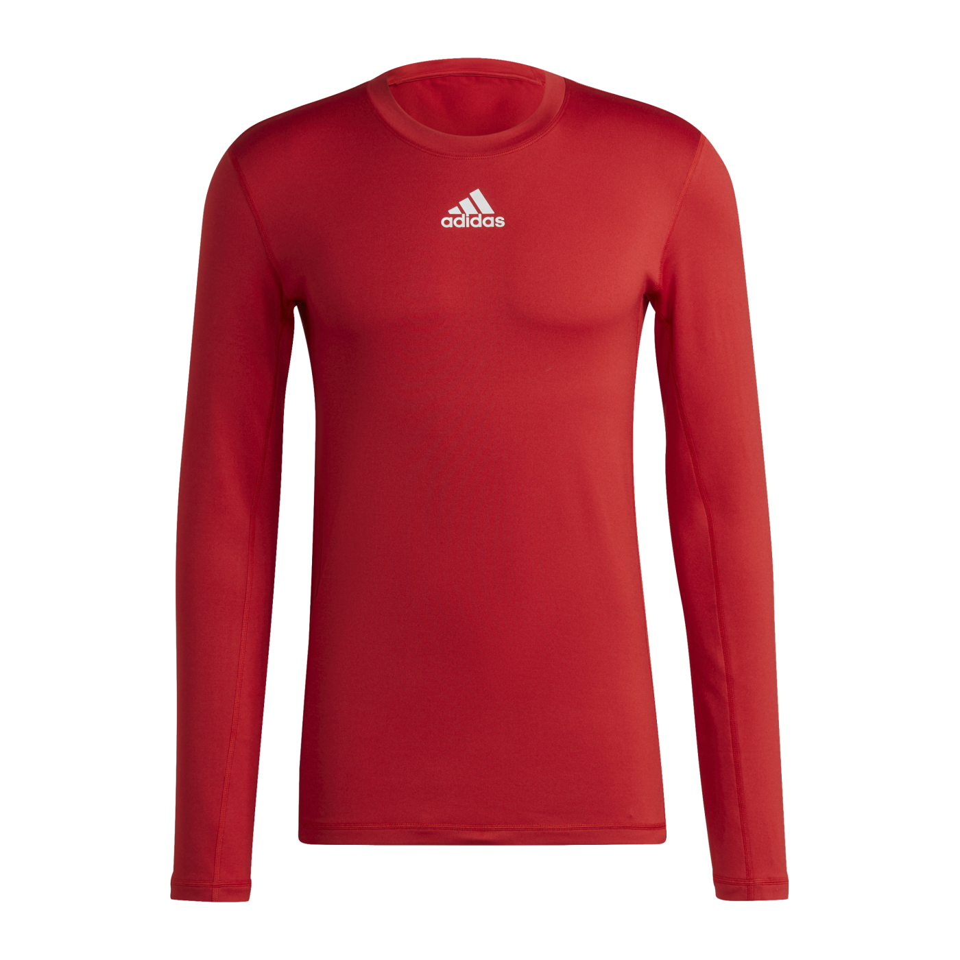 adidas TechFit Warm Longsleeve Rot