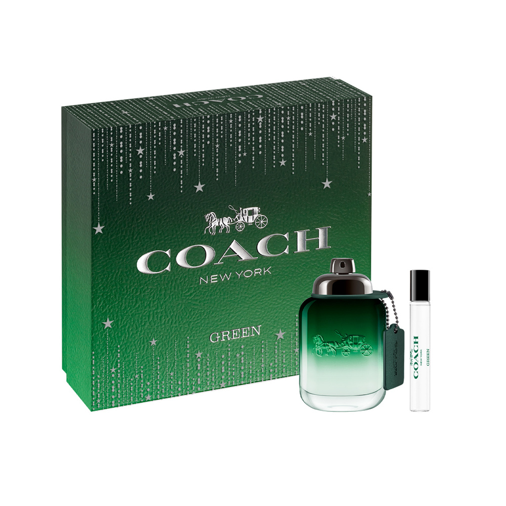 Coach Green Coffret
