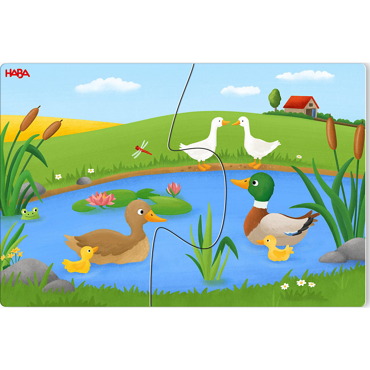 Puzzle Auf dem Bauernhof, 10 x 2 Teile