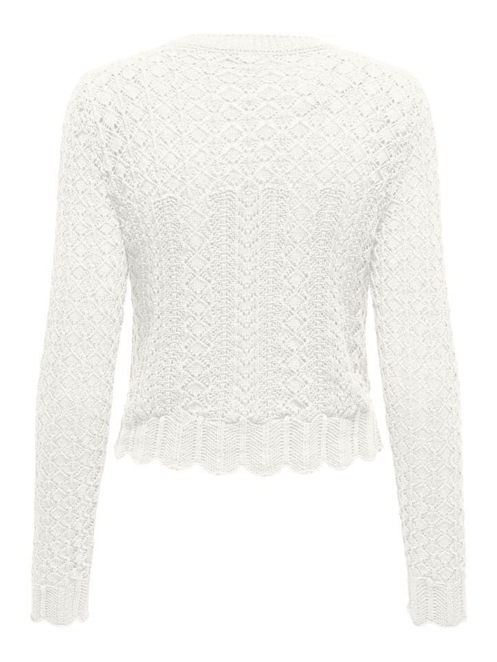 ONLY Pullover in Weiß günstig kaufen