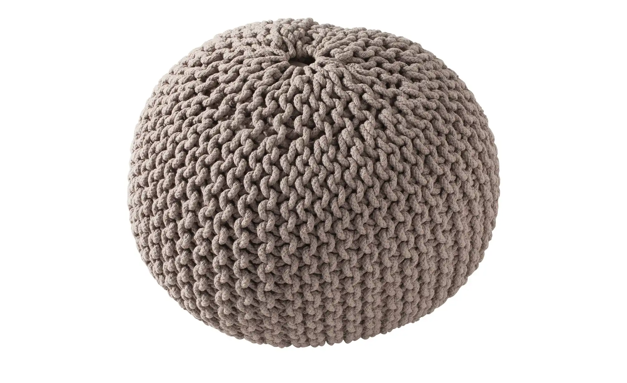 como Strickpouf