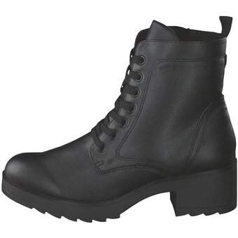 Marco Tozzi Schnürstiefelette in schwarz
