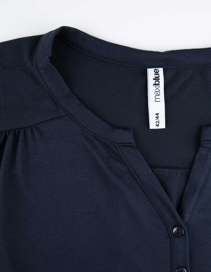 Langarmshirt - Viskose-Anteil