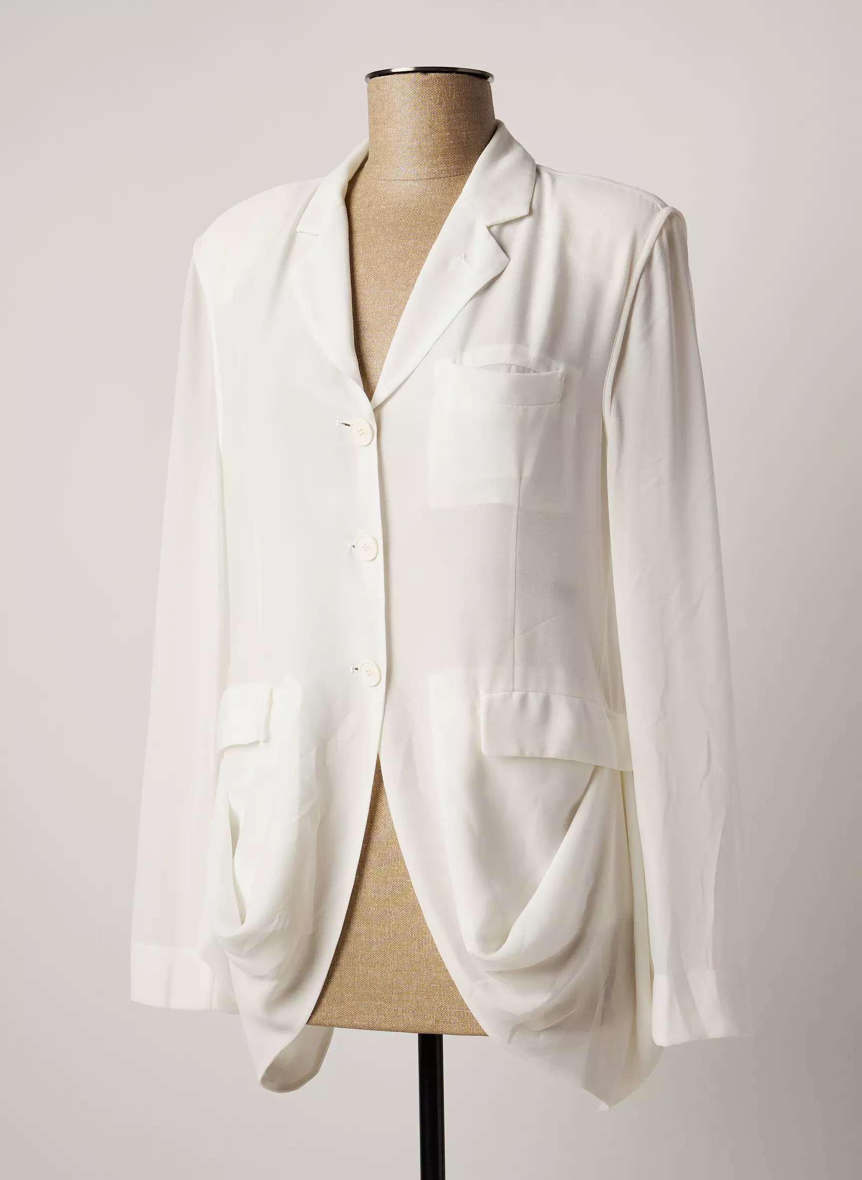High Vestecasual Femme couleur blanc
