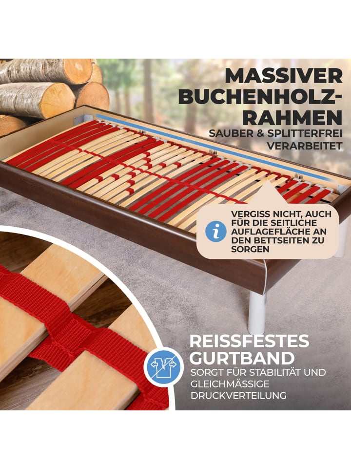 Coemo Lattenrost RUBY in Natur günstig kaufen