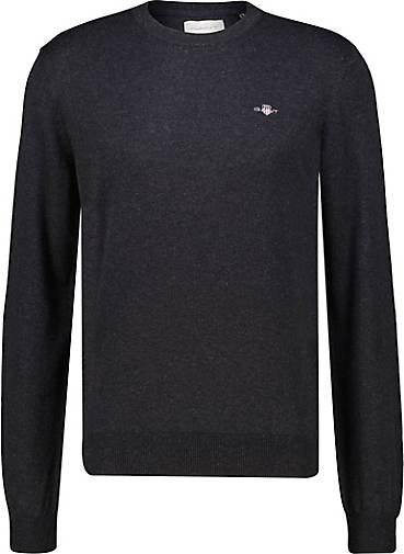 GANT Herren Strickpullover mit Wolle