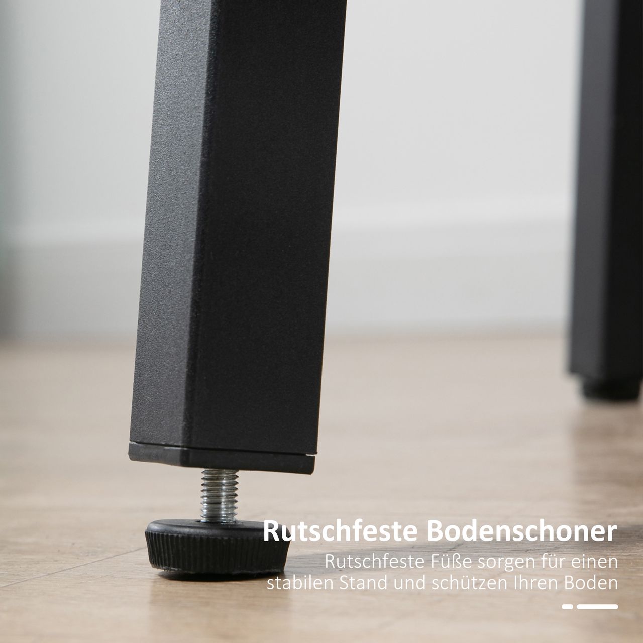 HOMCOM Esszimmertisch Esstisch Küchentisch für 4 Personen für Esszimmer, Küche