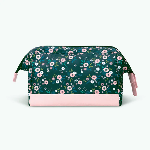 Dark green Lancaster Road toiletry bag