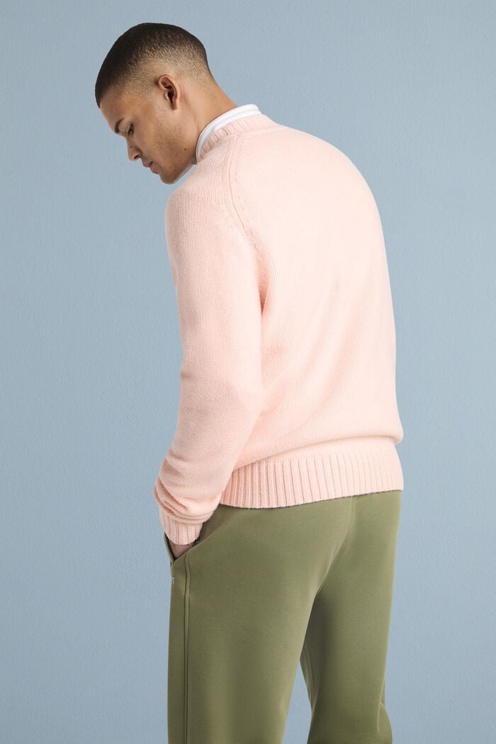 Logo-Pullover aus Wolle und Kaschmir