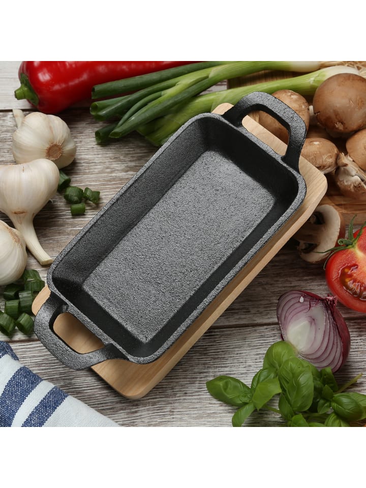 GAUMENKICK Servierpfanne Gusseisen in schwarz - L: 22,5cm günstig kaufen onesize