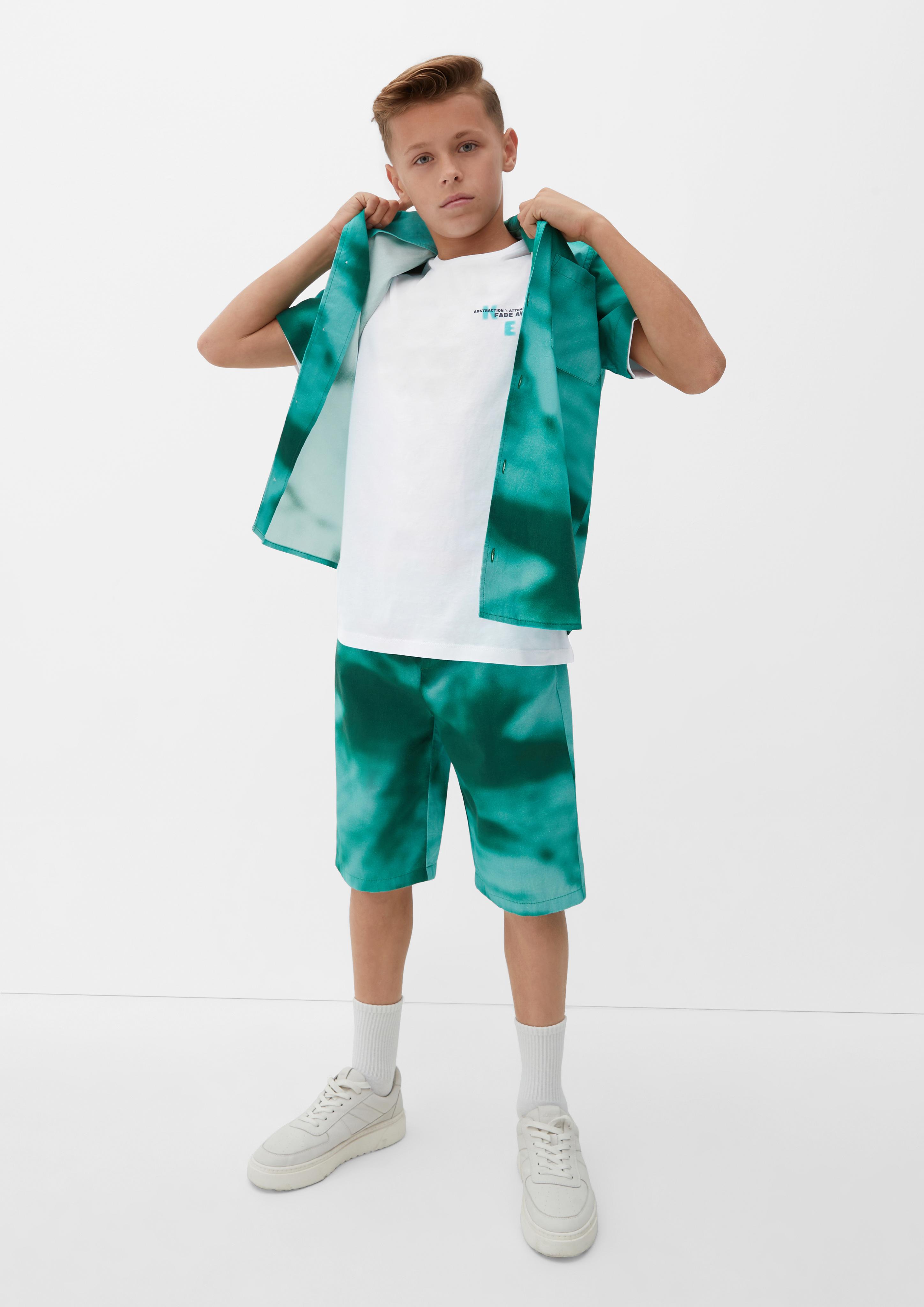 Jerseyshirt mit Frontprint  2130484-0100