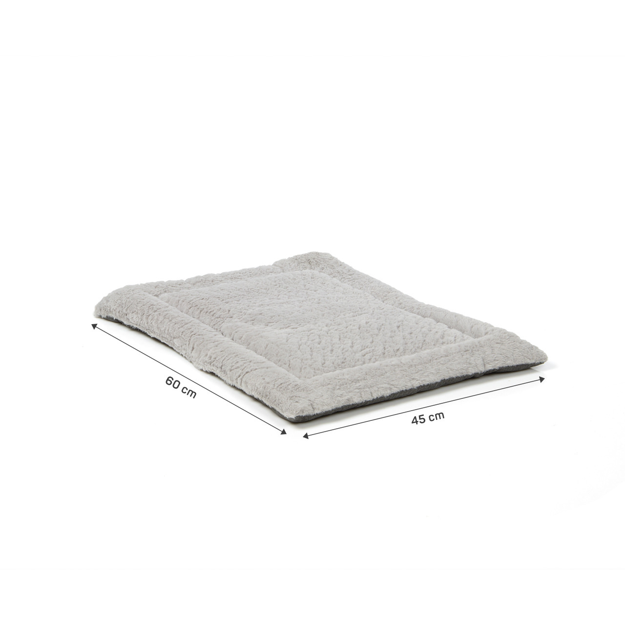 Wallace & Jones Hundebetten Wallace & Jones gepolsterte Wendedecke Bristol grau S