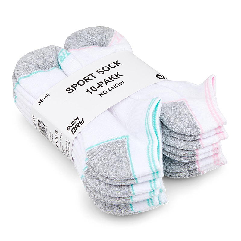 Time 2 Change Sportsneaker sokk 10-pk str 36/40