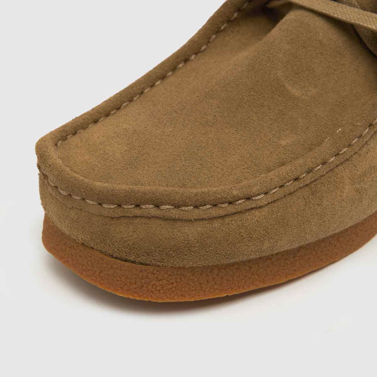 Clarks Wallabee Evo cipők taupe színben