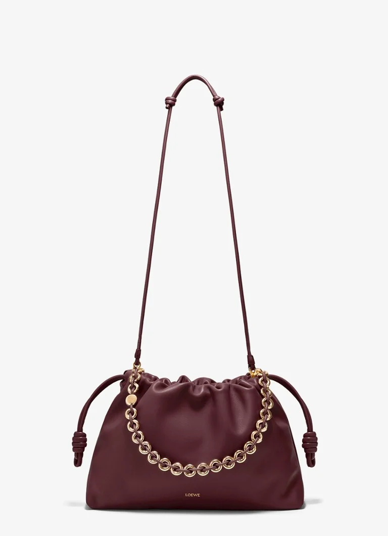 LOEWE  Flamenco Large schoudertas van lamsleer