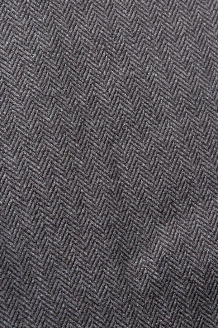 Ausgestellte Leggings mit Herringbone-Muster