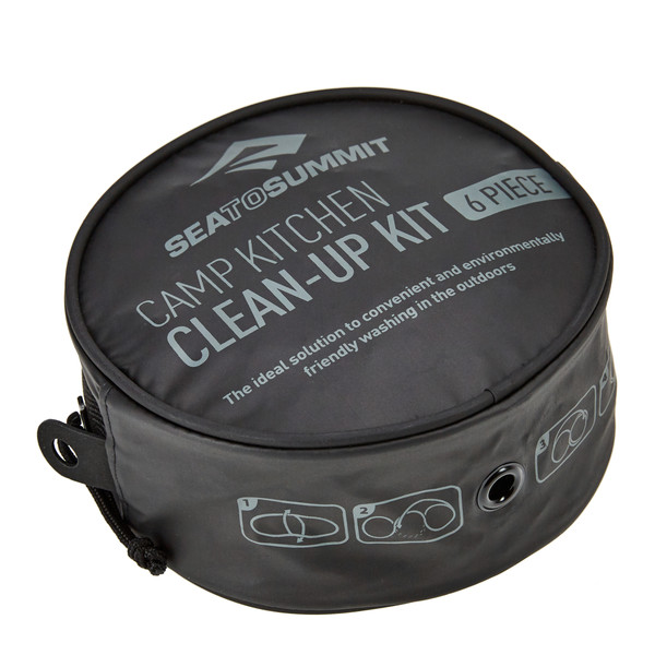 CAMP KITCHEN CLEAN-UP KIT 6 PIECE SET