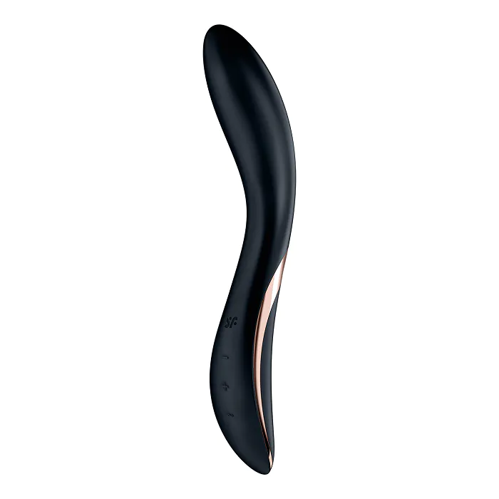 „Satisfyer Rolling Explosion Black“ intymios erdvės masažuoklis