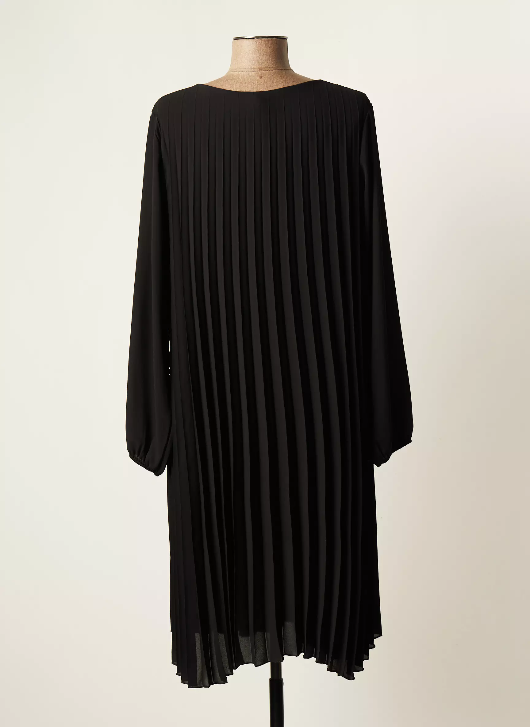 Quattro Robes Mi Longues Femme couleur noir