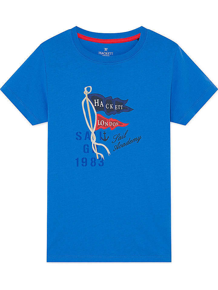 Hackett London Shirt in Blau günstig kaufen 170/176