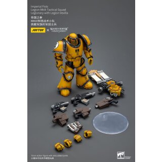 Warhammer The Horus Heresy Actionfigur: Imperial Fists - Legion MkIII Tactical Squad Legionary with Legion Vexilla