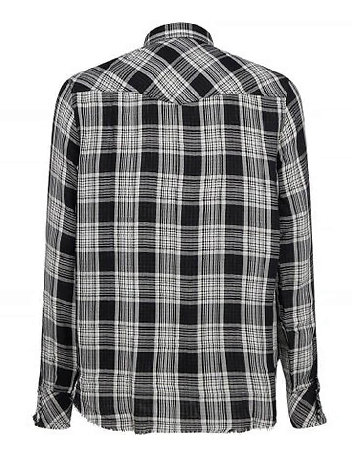 Diesel Clothes Hemd in Schwarz/ Grau günstig kaufen S