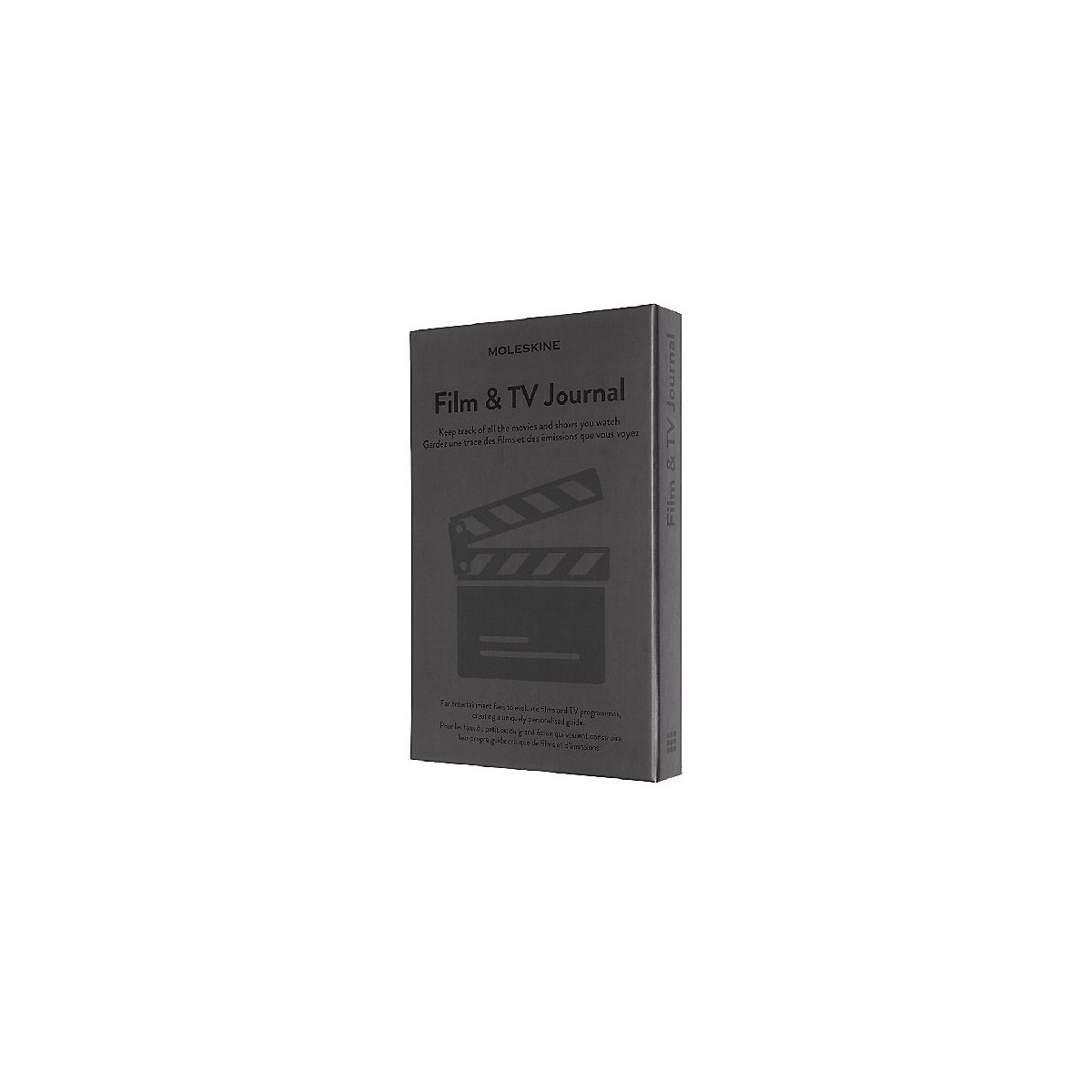 Moleskine Passion Journal - Film & TV, Large/A5, Dunkelgrau