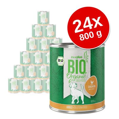 Sparpaket zooplus Bio Adult 24 x 800 g