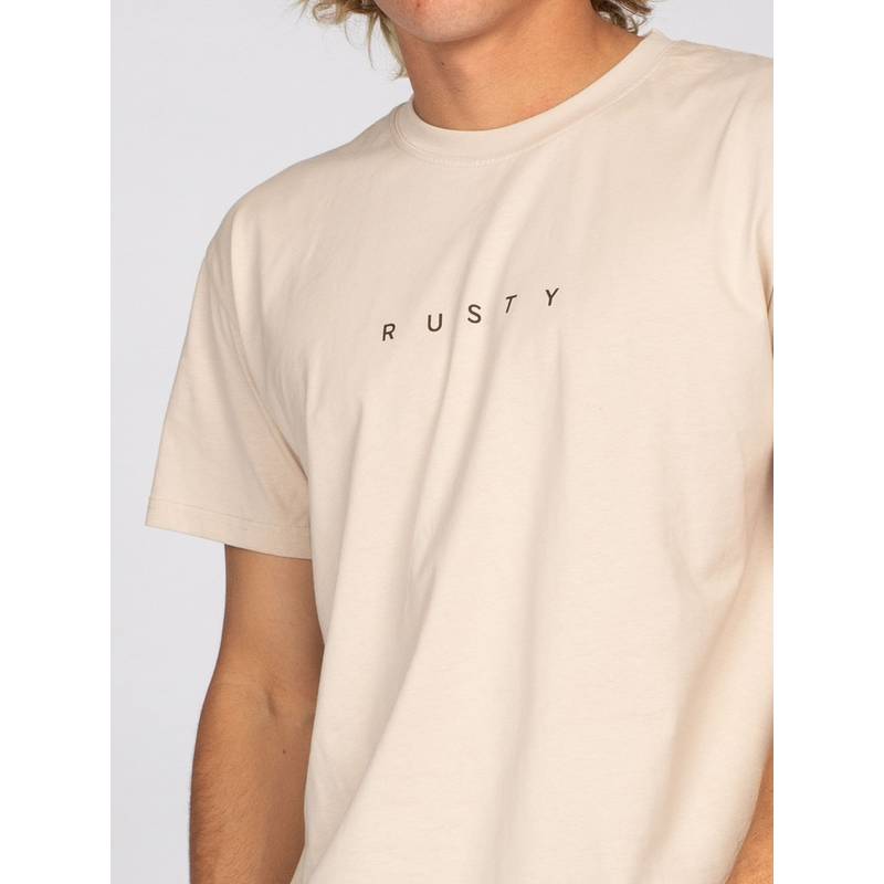 RUSTY SHORT CUT SHORT SLEEVE TEE T-Shirt Herren