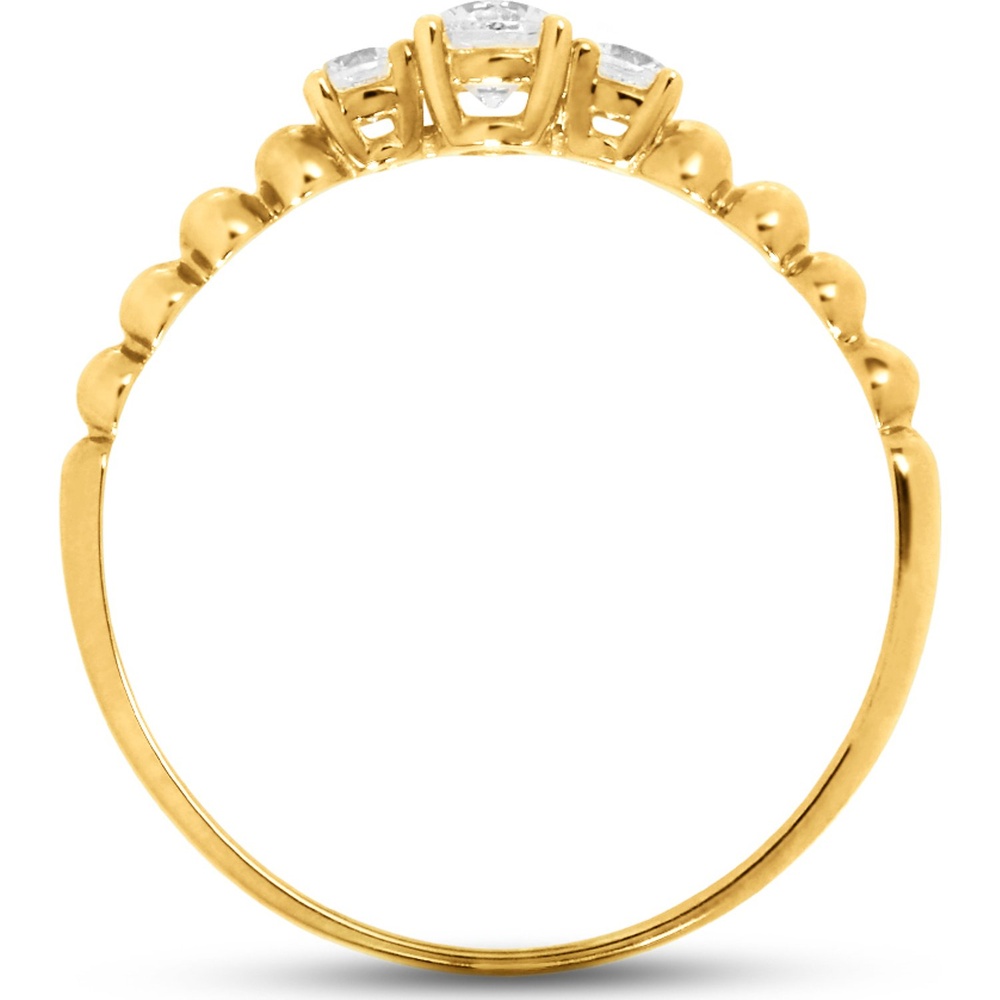 Valeria Bague pour femme 375 Or jaune or jaune Bague