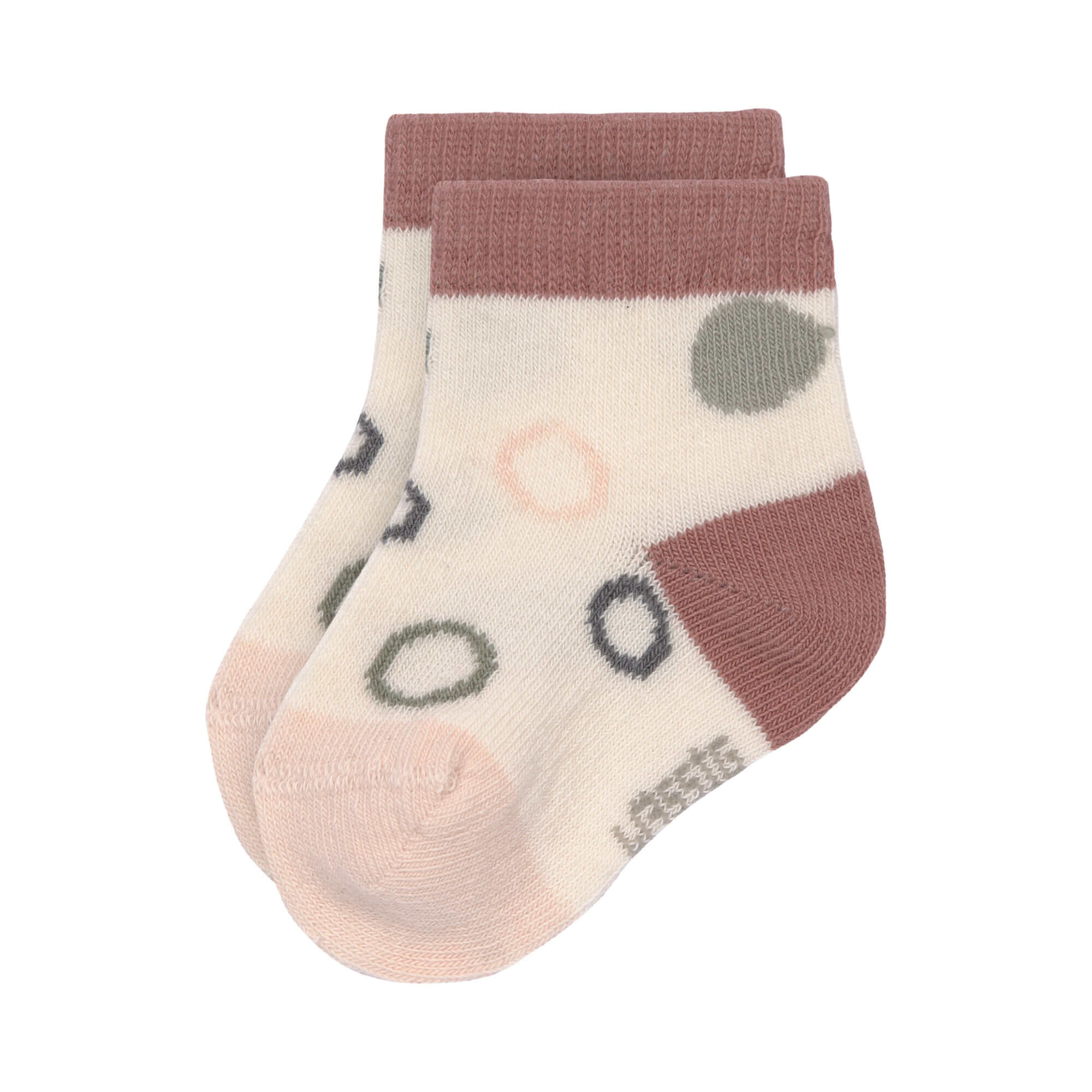 Kinder Sneaker Socken (3er-Set), Offwhite