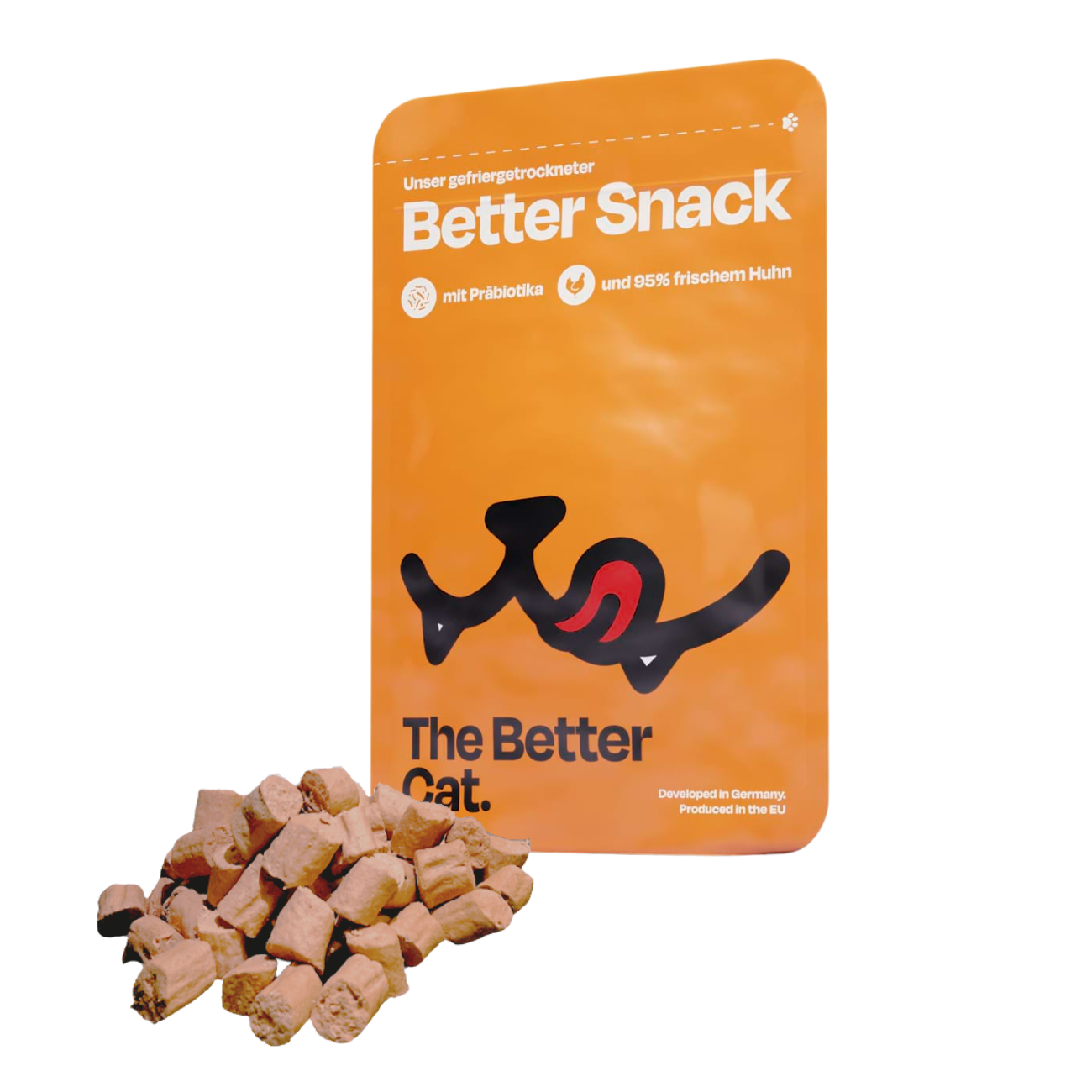 The Better Cat Trockenfutter The Better Cat Gefriergetrockneter Snack - Huhn 50g