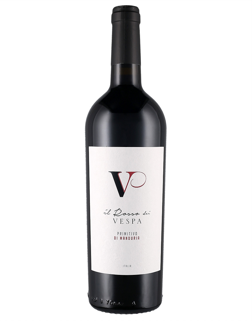 Primitivo di Manduria DOC Il Rosso dei Vespa 2021 Vespa Vignaioli per Passione 0,75 ℓ