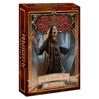 Flesh & Blood TCG - Monarch Blitz Deck 3 - Chane - Runeblade (EN)