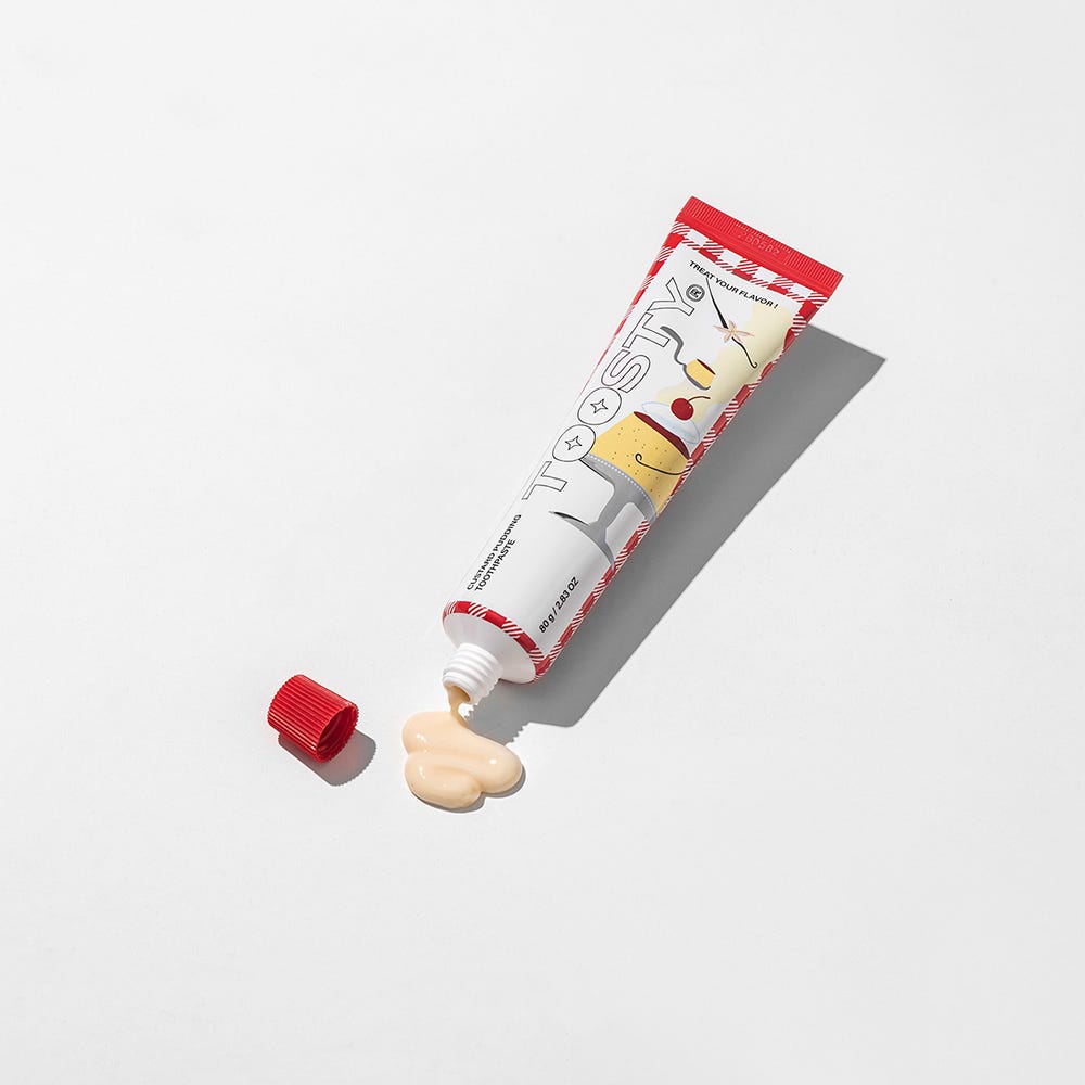 TOOSTY Custard Pudding Toothpaste 80 g