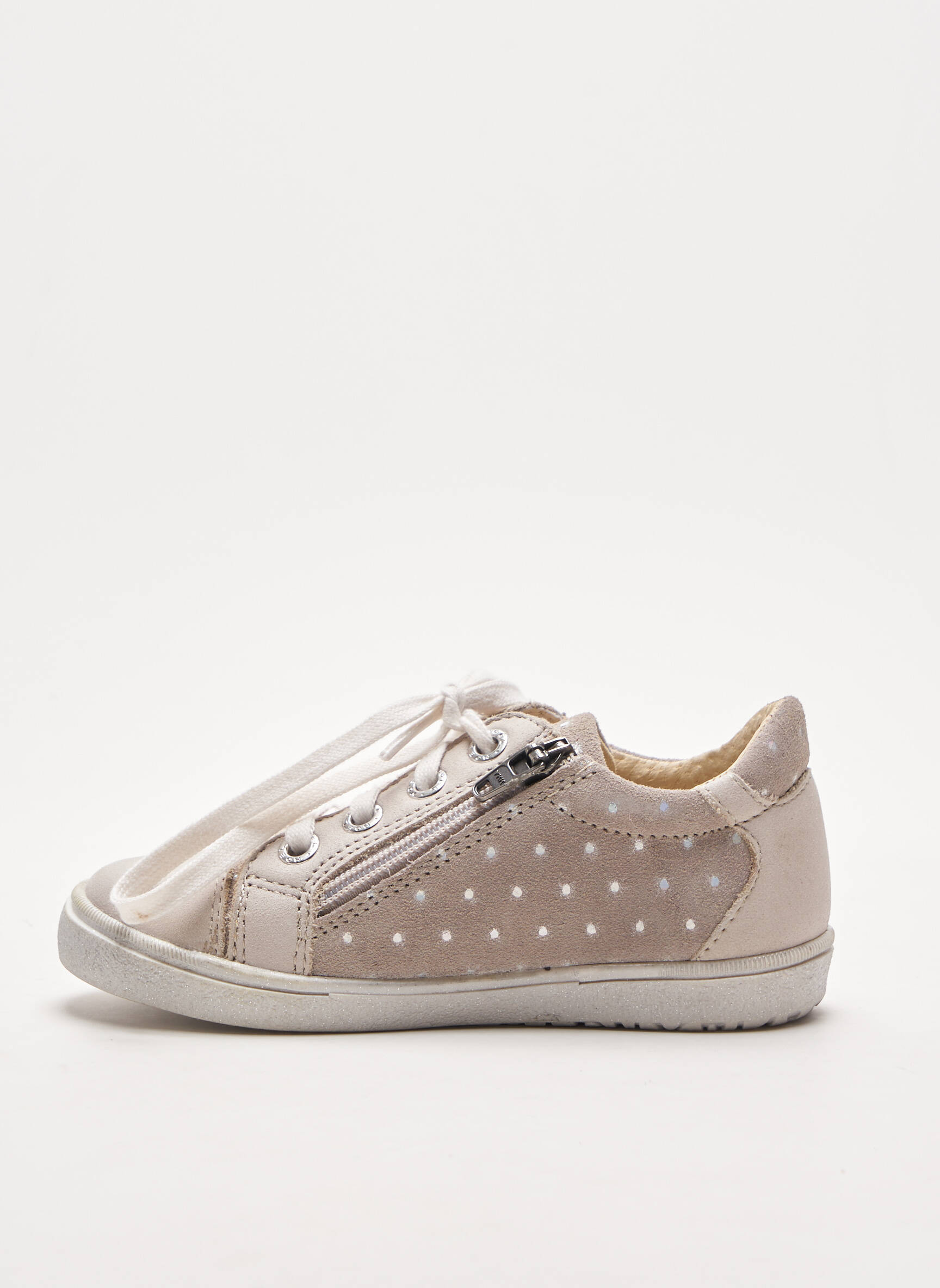 Noel Baskets Fille couleur beige