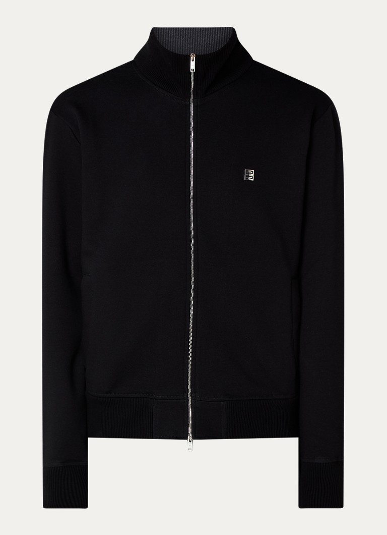 Givenchy-genser med logo og sidelommer