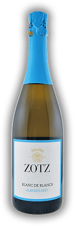 Julius Zotz Blanc de Blancs alkoholfrei Julius Zotz Blanc de Blancs alkoholfrei Schäumendes Getränk aus alkoholfreiem Wein. Voller Genuss. Null Promille. 0,75	 Liter