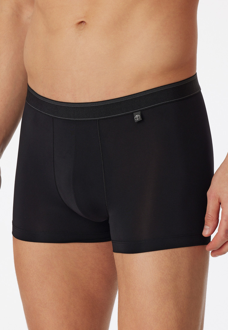 Shorts Microfaser schwarz - Nachtschwärmer